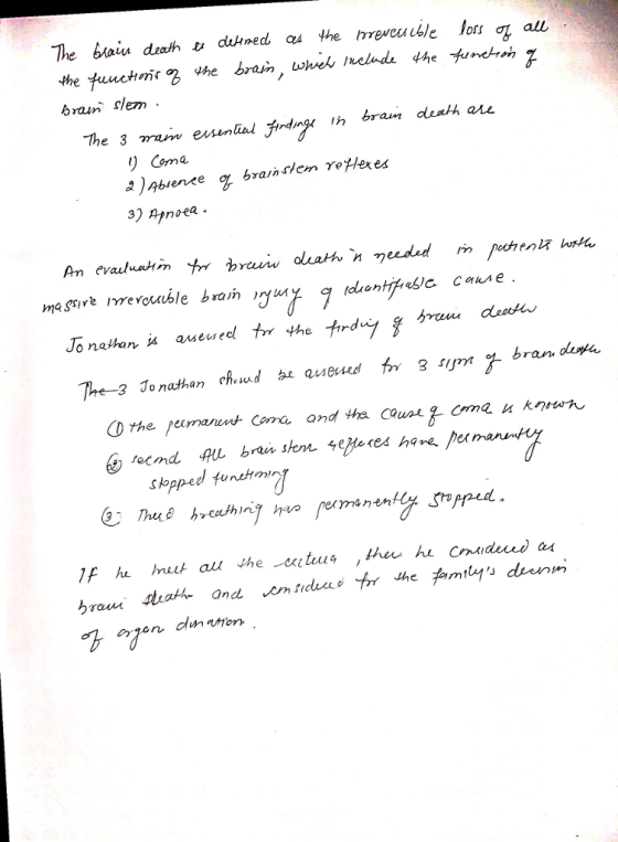 The bain death t, dak ned. as the brevcu uble loss σ. all bram s/em The 3 man exsunial irdng in bau death ar ) Coma evalu ahm.trơrcu w duaHv、n e e dad poh en m massive irevouble bain ry stopped tu netto)