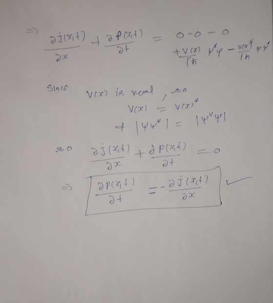 ajlat) Japcait) - ax a t o-o- o + V (27 ustup - vext y ý 1h Since nor is real, so so Vexi = vcxo* & 144*1 = 14441 aj (2447 +