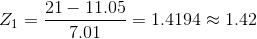 21 - 11.05 1.4194 ~ 1.42 17.01