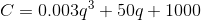 C = 0.00373 +509 + 1000