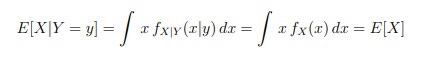 E[X]Y = y) = a fx\(y) da cfx(x) dx = E[X]