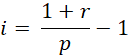 1+r i = -
