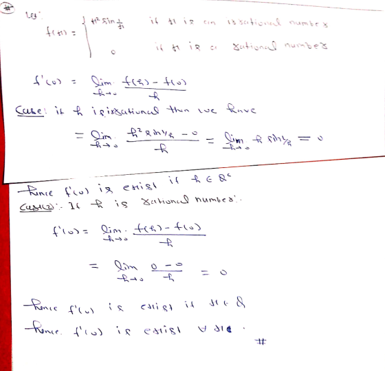 . Į tz sind if this cin is sational numbes o is this a Buitional muinbes fcol = lim. fres-fo). Case! it h isistational thin