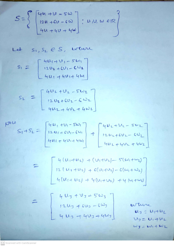 5= (4u the-5w 121 +616-6W 4 u +40+ 4w : UN, WEIR Let Si, S₂ES, where Si= 4litlir stul 12 U2 +601-86e 4u124014 4 01 4U2th ₂-50