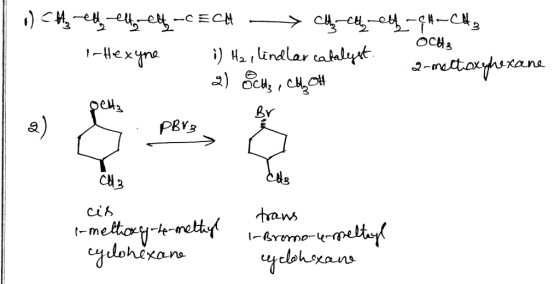 OCH kỵ a) CH3 trans