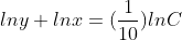 lnyn = 10