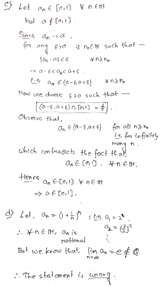 Cet an € [0,1] ¥ n En but a Co1 Since an a , on anoE Such that nho lon-ale a-Ea a+ nno an E (a-6,ate) Now we choose ço such t