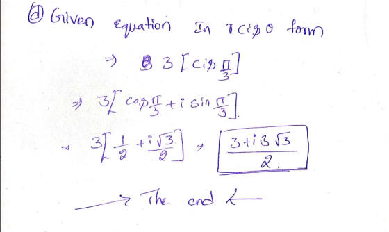 @ Given Equation in a cigo form • 3 Icing >> 3% copy tisins] =) + 3 31 h 3+1 3 3 2 The and 2
