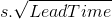 s.\sqrt{LeadTime}