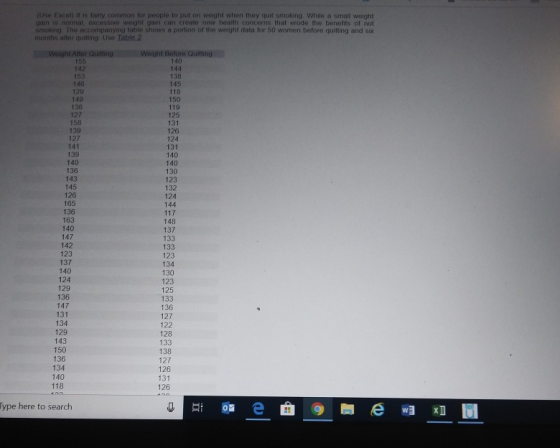 (Use Excel) italy common for people to put on weight when they quit smoking While a small weight gain is normal c e weight ga