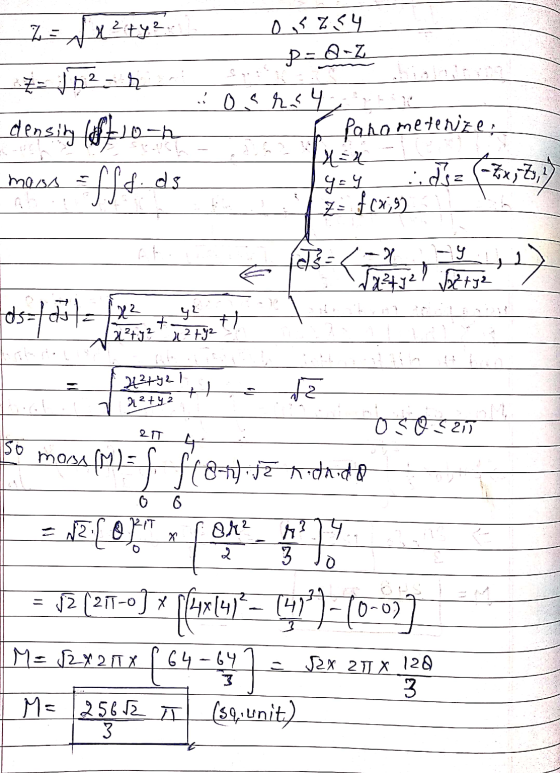 Z- x2ty 04754 A p-8-1 1-12-1 . (O < 24 parometerite: density of two-h =ffd. mass f. ds ..त- (-2) (6 kJ f = 7 वह - 12412ty 10