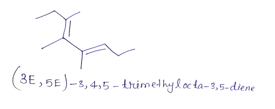 (3E, 58 )-3,4,5-trimethylocta-3,5-diene