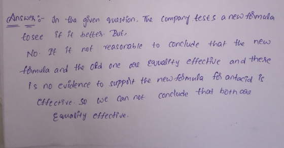 tosee if ie bettes. But No t 1t not reasorabte to Conclude that the new omula and the oRd one ea eualty effective and these s no eviclence to seuppit the newfsmula a Cffectve So ve can not consludle that both ae ntactal
