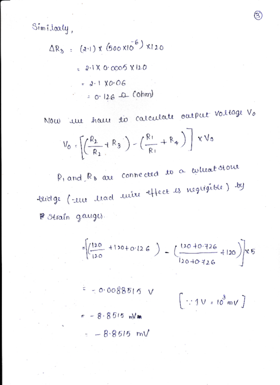 Similarly, Arg · (21) X (600x106) X120 = 2.1% 0.0005 X 120 = :1 X0:06 : :0.126 cohm) Now the have to calculate output voltage