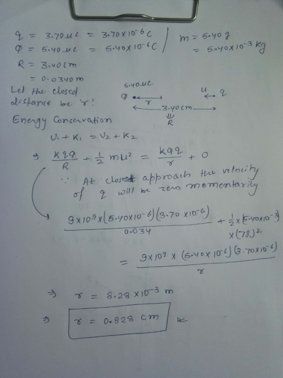 Lel the closeo olistante Enengy Conservatiom 2. x (78)2 力
