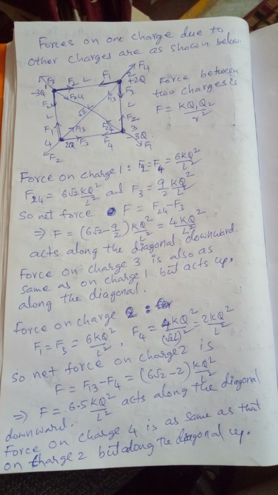 Fortes on oe hae due to other Charges ahe as Shocsn bels Fi за too Chargest h3 32レ 2/ レ acts along agonal ouhuak sane a on ch