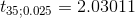 t35;0.025 2.03011