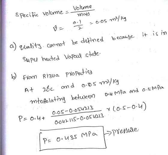 Specific volumeニーVo lunme ConmO time Sup heated Vafous stede A+ 2ỐC om d o.DSm Kg