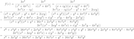 - 37² 1 37² (23 + 472x) =(22+ 472) (2+iy) ((x + iy)2 + 472) 372 (2 – iy) 37°C.x – iy) (22 - y2 + 472 – 2iry) (x2 + y2) (22 -