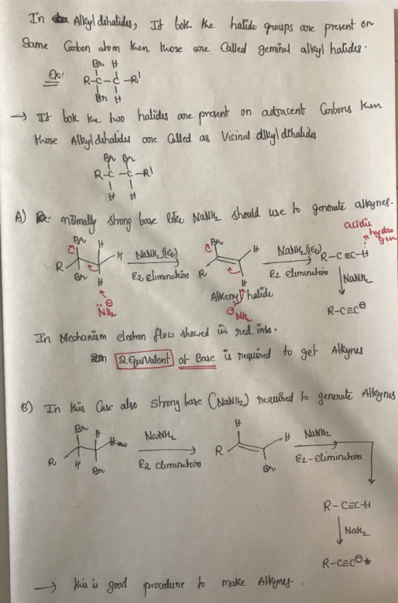 Bow # In a Alkyl dihatides, It both the halide groups are present on Same Conbon atom then those are called geminal alkyl hat