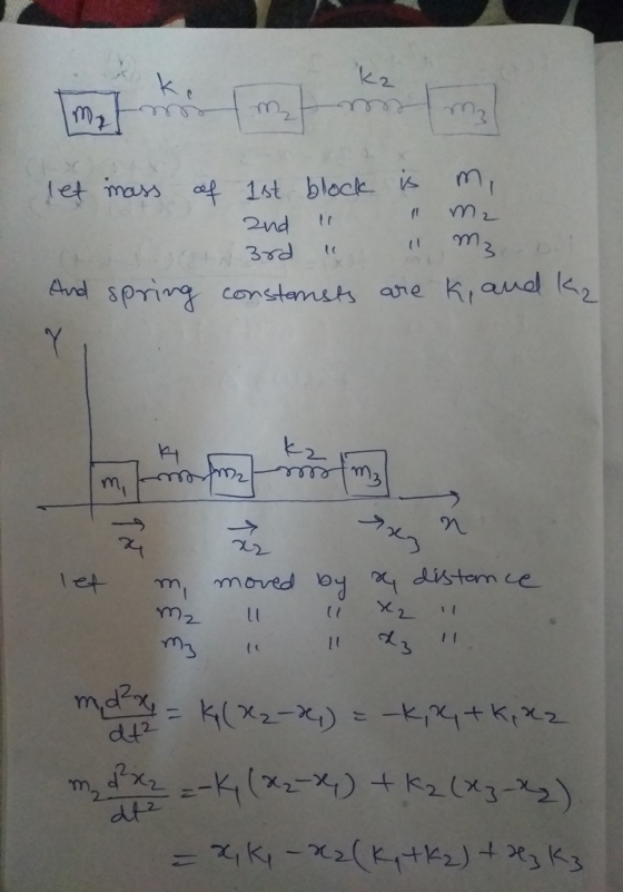 let man 1st block. (s ml 2nd t 3sd t 1 m letm distemce 3 m, dx 2 CX