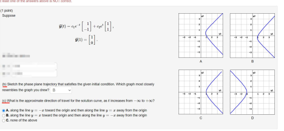 t least one of the answers above is NOT correct. (1 point) Suppose |巴 ¥ 当 3 2 (七) = Cie 1 1 ce [] vec[/I] (1) [] y1 1 -3 -1 2