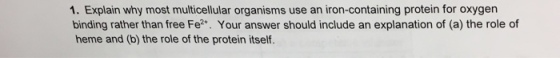 Explain why most multicellular organisms use an ir