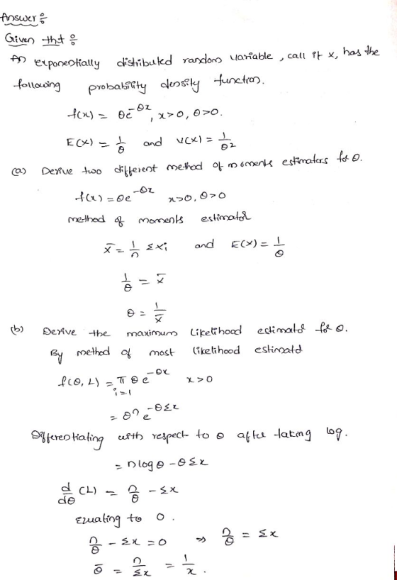 etponeotfally ousng clishibuled Yand00 llarable, call ↑tx, has:he fou re-lhod ー乂 eHve the maximur Likett hood moethed o most kthood esinoald cl de Ezualingto О.