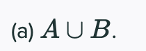 (a) AUB.