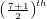 _{\left ( \frac{7+1}{2} \right )^{th}}