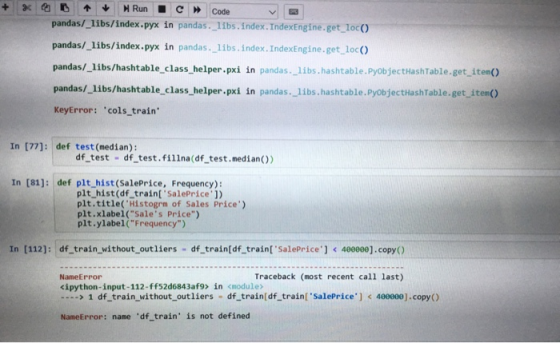 H Run Code pandas/ libs/index.pyx in pandas._libs. index. IndexEngine . get_loc () pandas/ libs/index.pyx in pandas. libs.ind