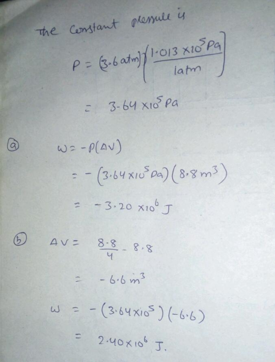 The Constant plemale y 1.013 Xi8Pa latm 23.20 x10 J 4vz 8-8-88 -66 m (3-64xi )(-66)