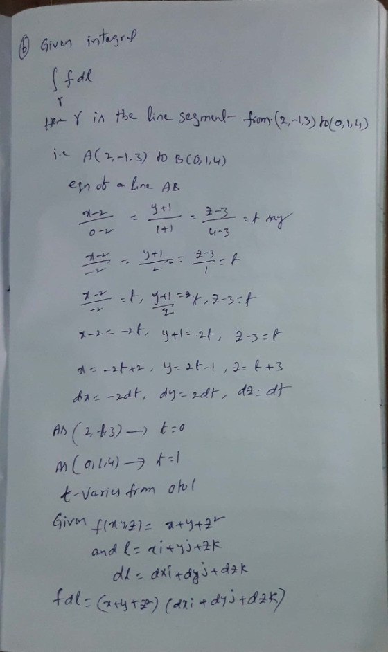) Given integr/ nづ +) 니-3 2-3 AN(히1,4)→ 서