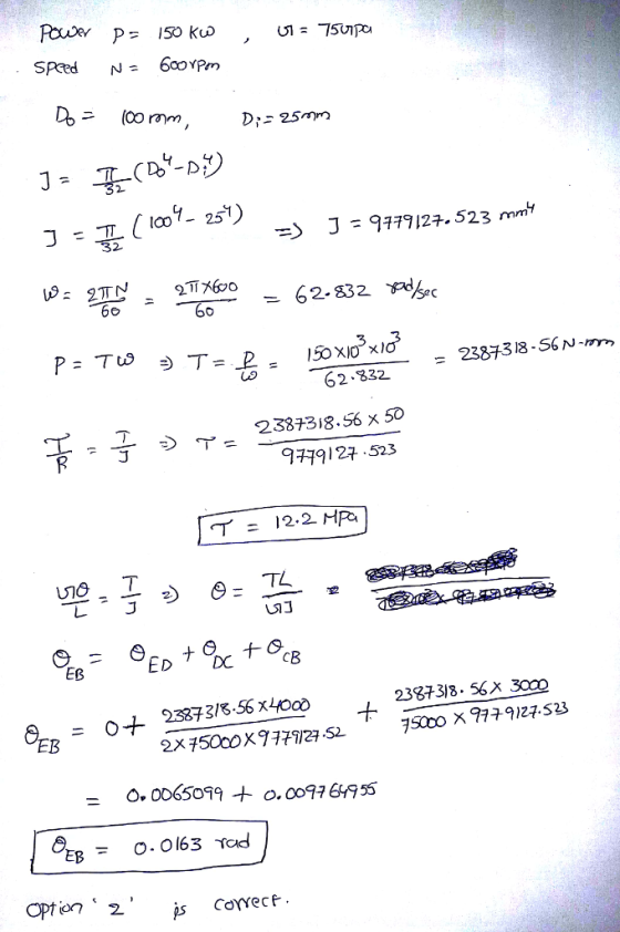Speed N= 600 YRm 2. 2387318 . SN.m = 62.332 2387318.56 x 50 9幵9124.523 T = 12.2 HP EB 23873/8. S6 300 o. 0065099 + 0.009구 6A