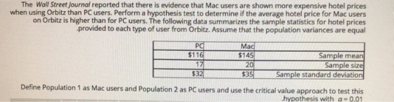 The Wall Street Journal reported that there is evidence that Mac users are shown more expensive hotel prices when using Orbit