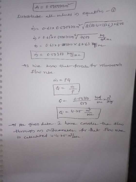 1A=0-0000lm substitute all values in equation - 00-610.070171172(20-4-15-6)*800 in = 0.68 0.0000711m* 7680 de ore i = 0.6)xo-