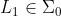L_1 \in \Sigma_0