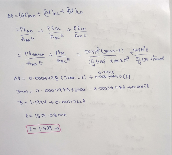 Al= (All not lloc & Alles PlAB at Plac AE ARCE + Plep AGE = PlABCO & PIBC = 50X10 (300 ord) 50x10e AARE ABLE I luos² x 100X10