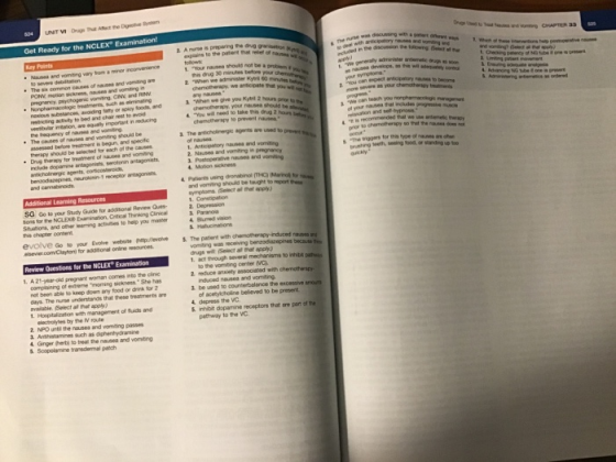 Get Ready for the NCLEX E SG do to your Study Guide for addtional Review Ques-