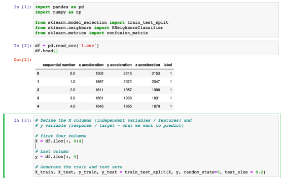 In [1]: import pandas as pd import numpy as np from sklearn.model_selection import train_test_split from sklearn.neighbors im