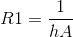 R1 hA