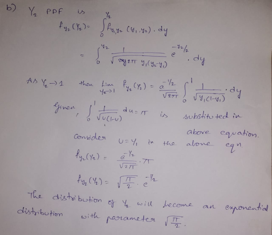 is 2 PDA einan akove eqwahon 27T- Ttie istoi bution distribution with ragtano ten V-7 si ecome an e T.