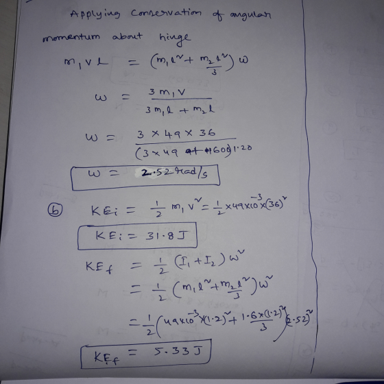 Applying Comnesnvathi anmgw momentum abrt h 3