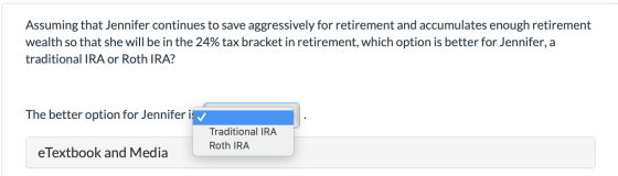 Assuming that Jennifer continues to save aggressively for retirement and accumulates enough retirement wealth so that she wil