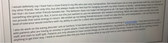 I would definitely say I have had a close friend in my life who was very manipulative. She would want me to only spend time w