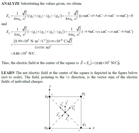 ANALYZE Substituting the values given, we obtain 9.16nC +21.4nC-21.4nC-9.16nC)0 an E., -9.16nC +21.4 nC+21.4nC-9.16nC 2. (8.9