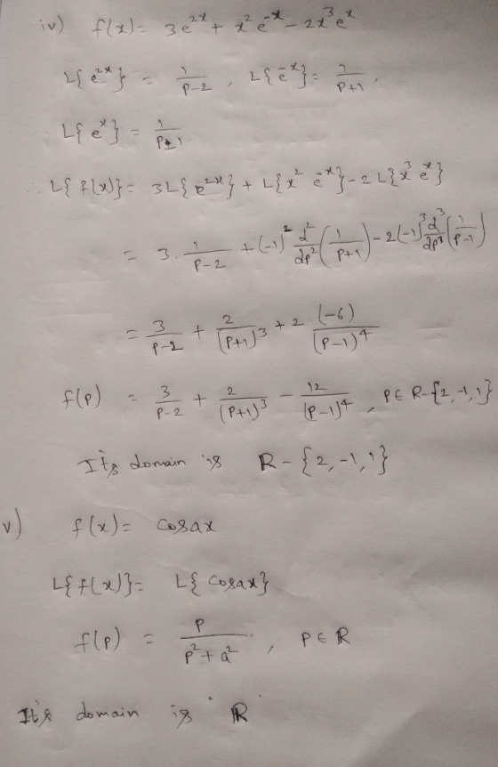:) f(x)= 302t + Ret_ het P-2 Pt1 Lex} = Lf flu)}- 3446 27+ L x x 7 - 2 L2 2 } 1 P-2 dp² P+1 + +2 3 (-6) (P-1) 4 (P+)3 2 fle)
