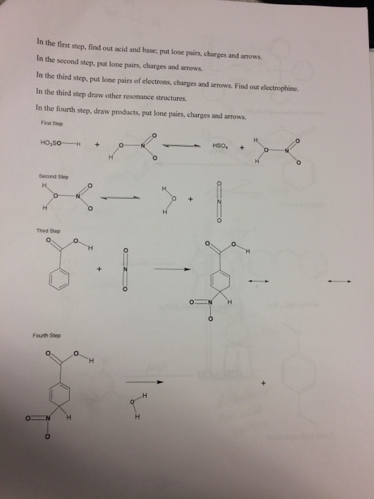 In the first step, find out acid and hose, put lon