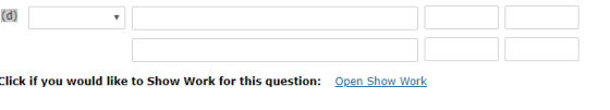 Click if you would like to Show Work for this question: Open Show Work
