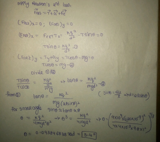pply Neutons and laud, d 2 Divila ①k0 TCOS fron@ tane= for smal ane sne tane e 4x4x10-3.9.8%